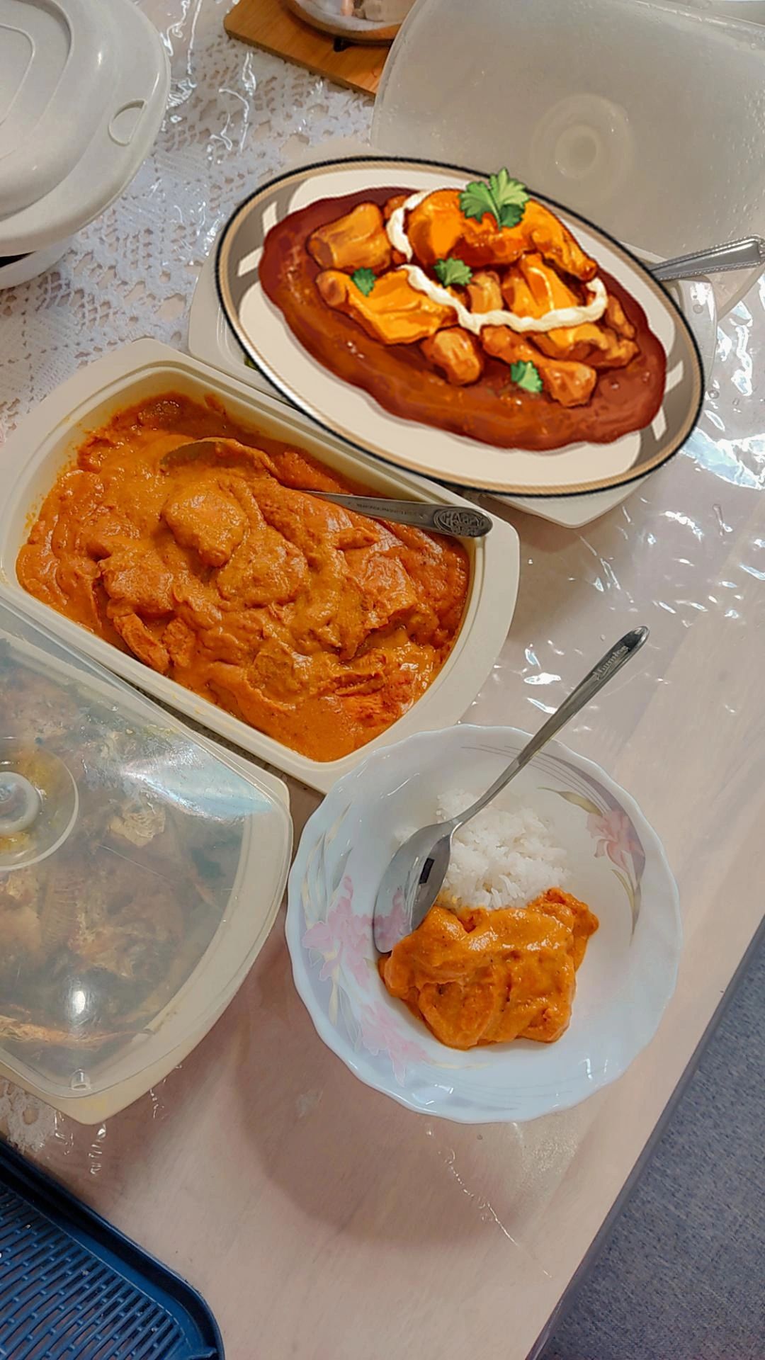 Cooked some butter chicken for the family today! Genshin Impact HoYoLAB