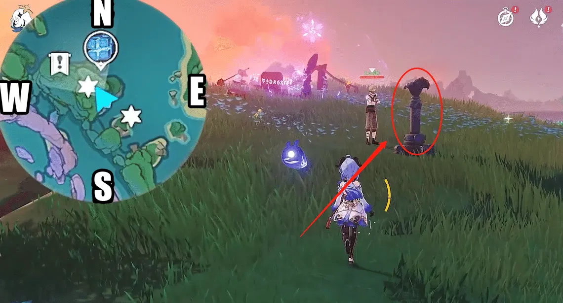 Inazuma Chest Collection Guide 20 Bourou Village Part 2 + Suigetsu