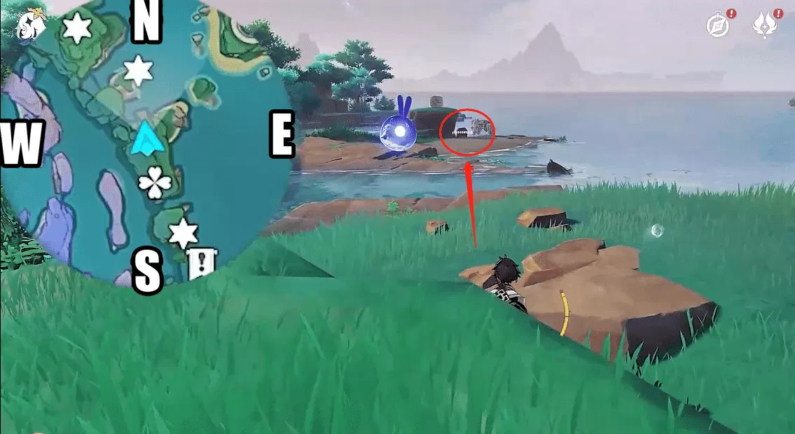 Inazuma Chest Collection Guide 20 Bourou Village Part 2 + Suigetsu