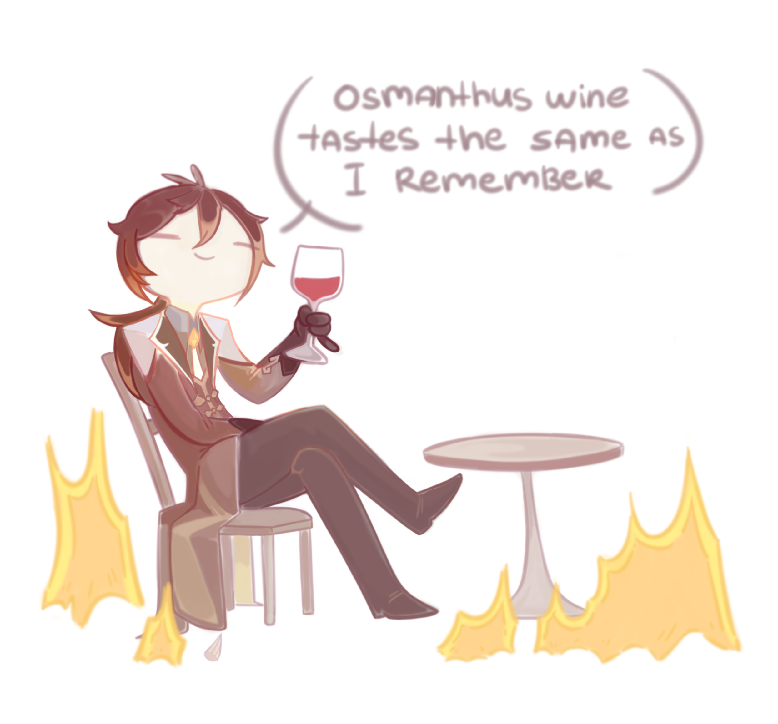 This is wine Genshin Impact HoYoLAB