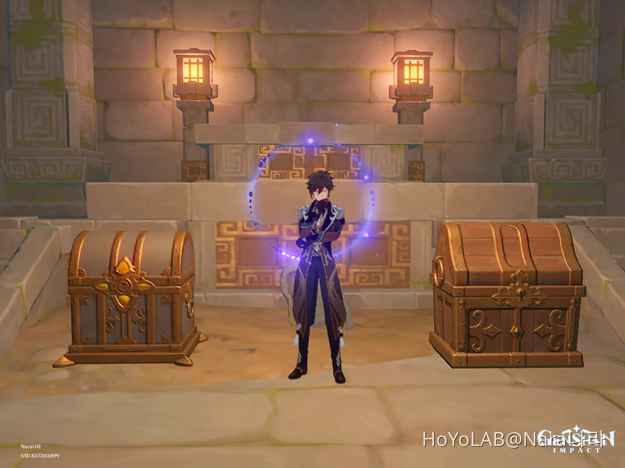 Chests from nine pillars quest Genshin Impact HoYoLAB