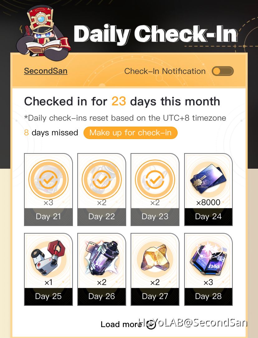 Hsr Check In Daily Rewards Honkai: Star Rail | HoYoLAB