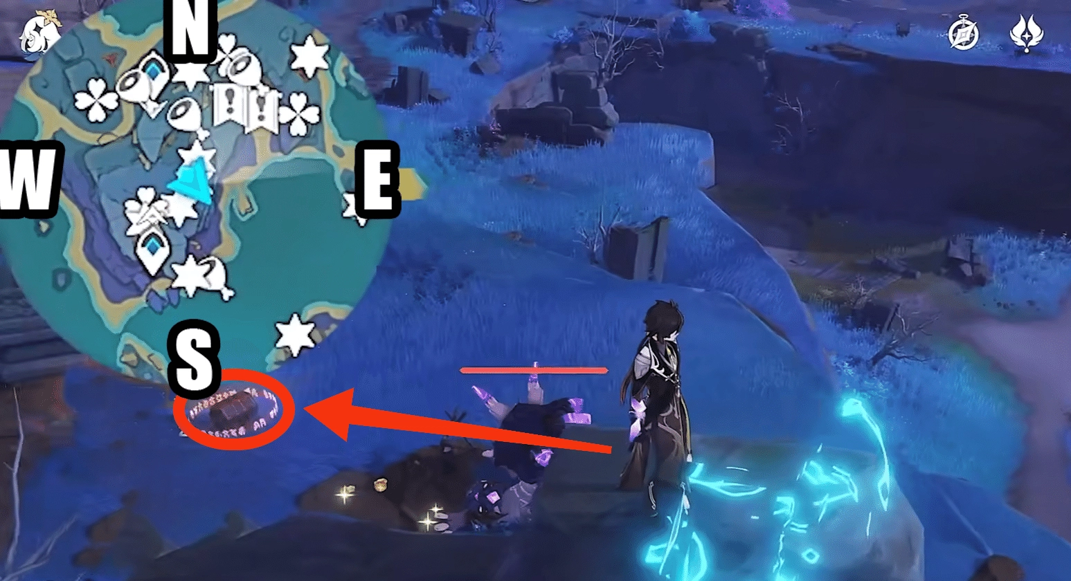 Inazuma Chest Collection Guide 22 Fort Hiraumi (125144) Genshin Impact HoYoLAB