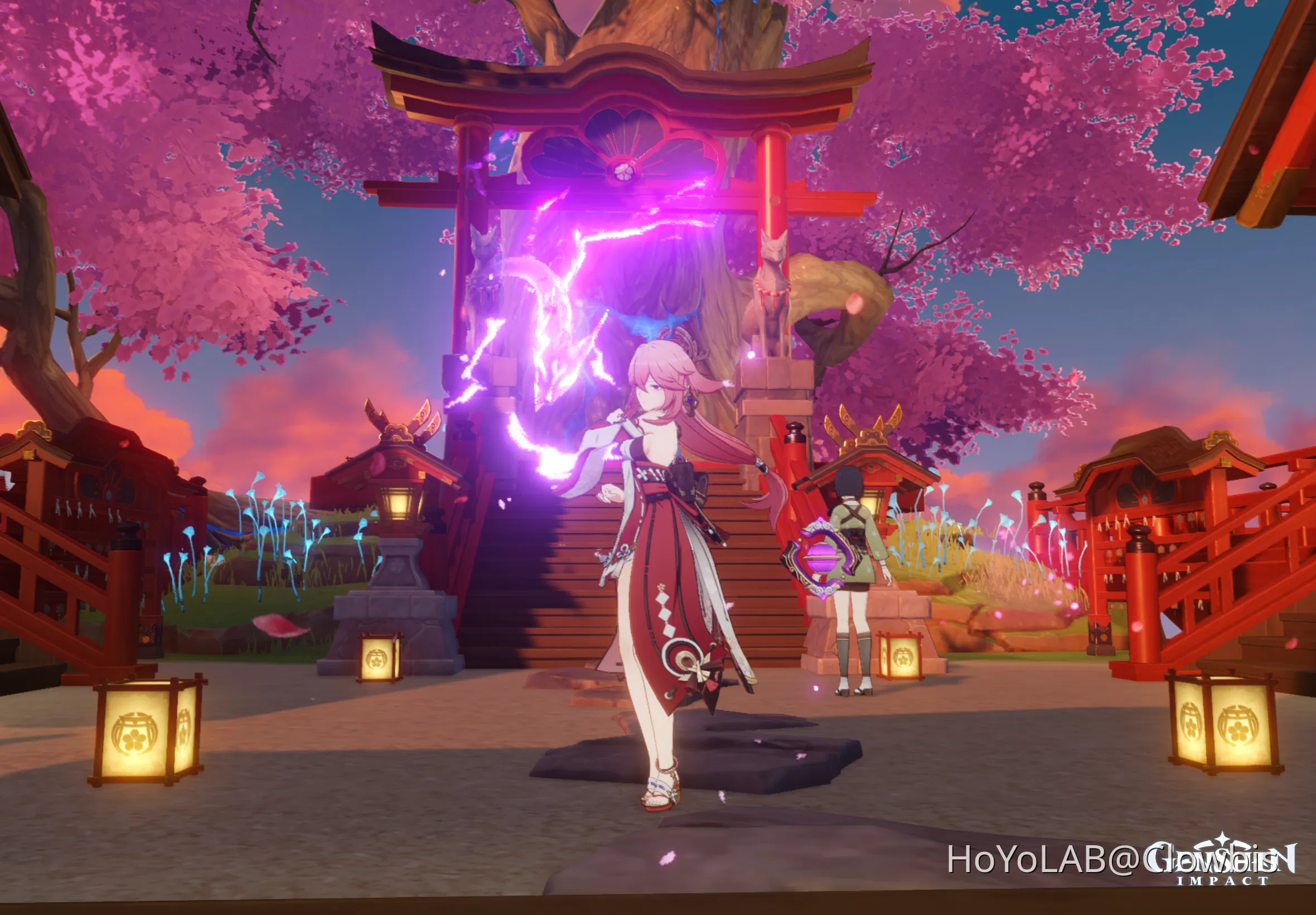 Pictures of fox lady Genshin Impact HoYoLAB