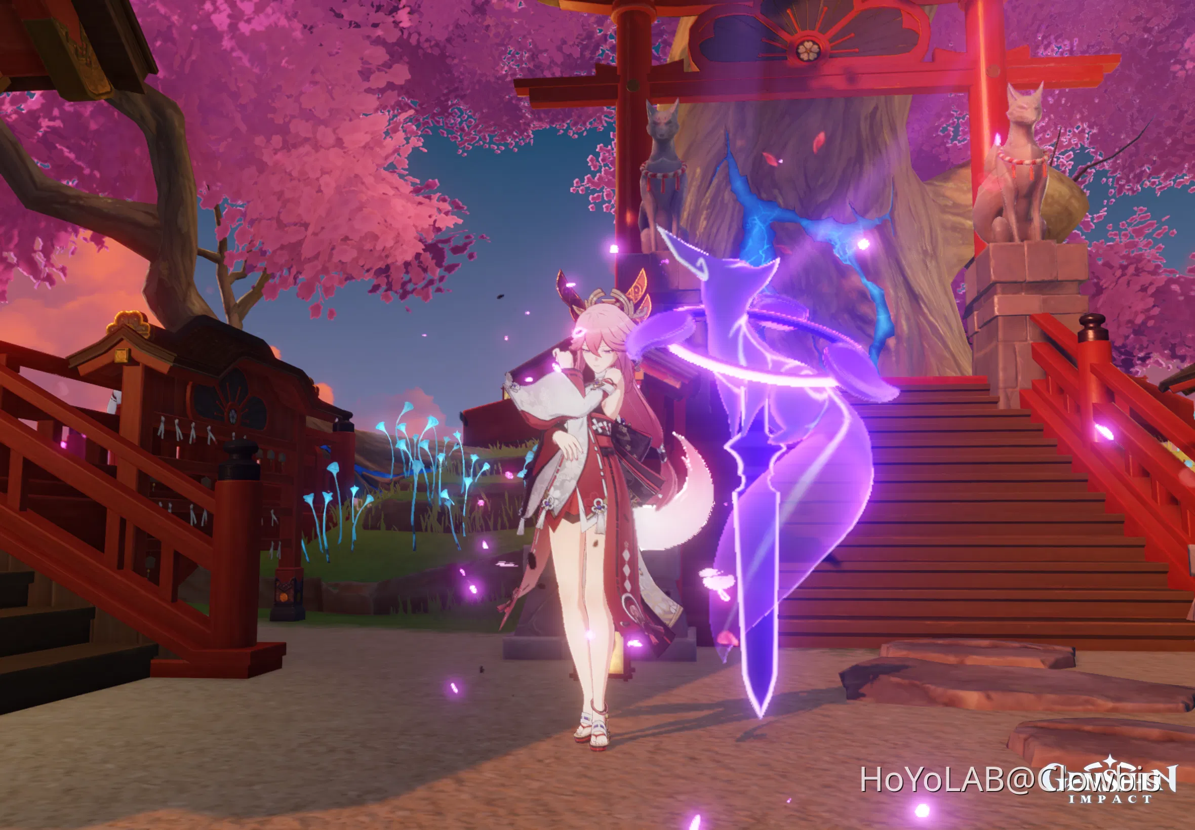 Pictures of fox lady Genshin Impact HoYoLAB