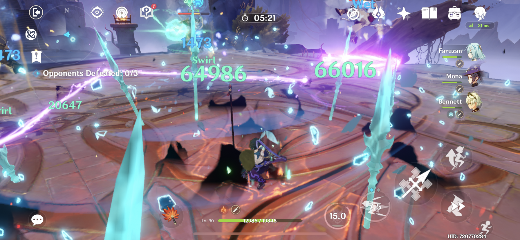 My Xiao damage after pain and suffering in domains 😃 Genshin Impact