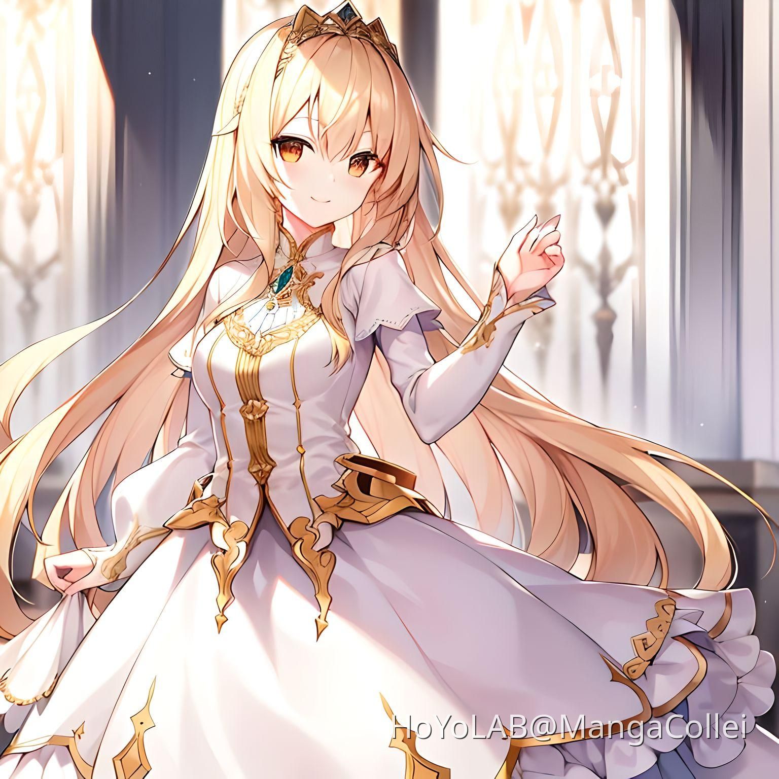 Long haired Lumine AI art! Genshin Impact | HoYoLAB