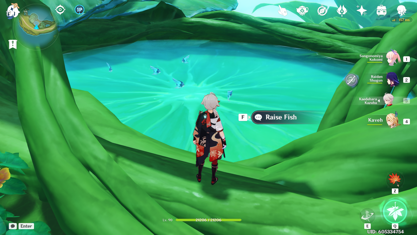 Just found out you get a free fish pond on the sumeru teapot. Genshin