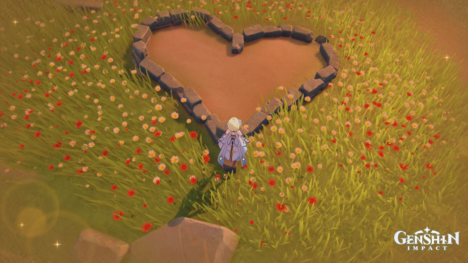 Heart shape Island Genshin Impact HoYoLAB