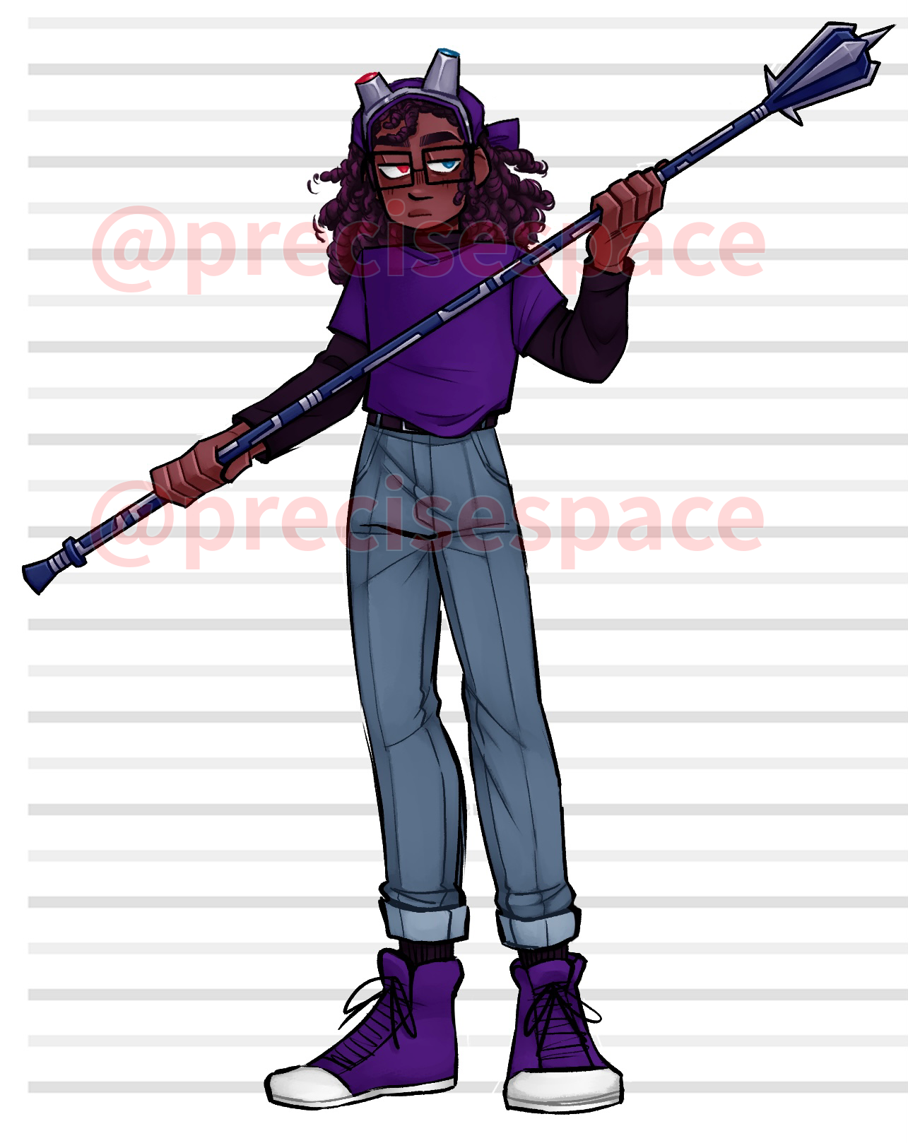 Human Donnie design (ROTTMNT) | HoYoLAB