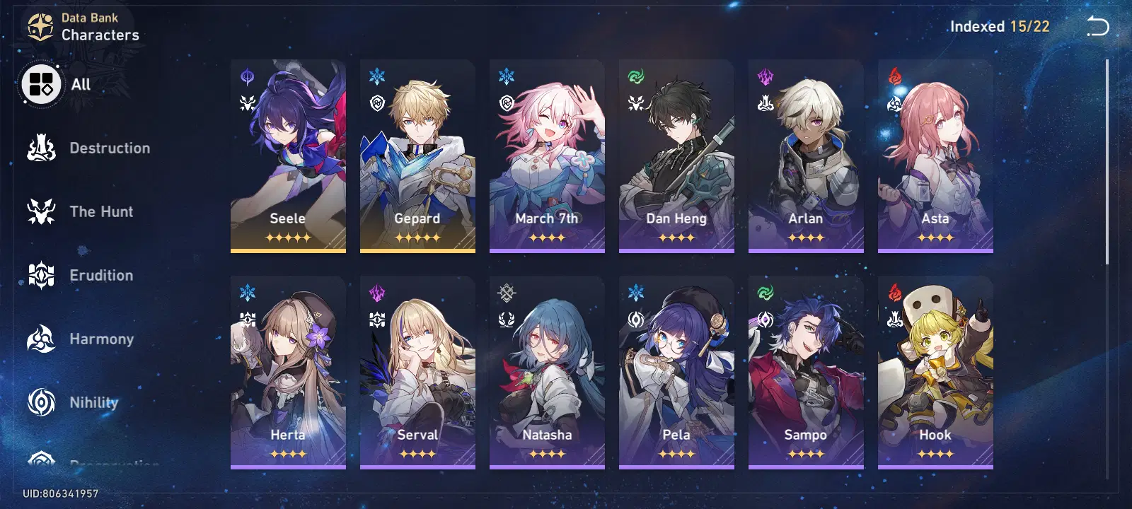 BEHOLD MY F2P EQUILIBRIUM 4 ACCOUNT (yeah i know my luck suck 