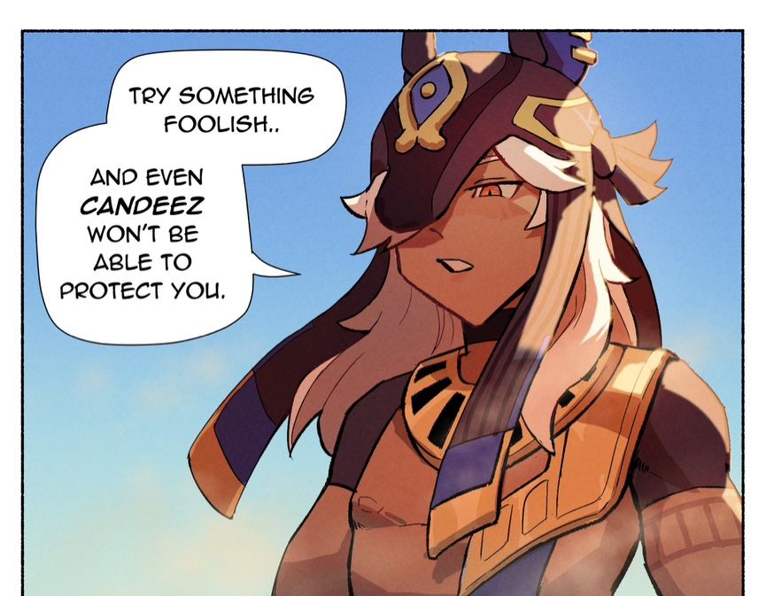 Cyno jokes Genshin Impact HoYoLAB