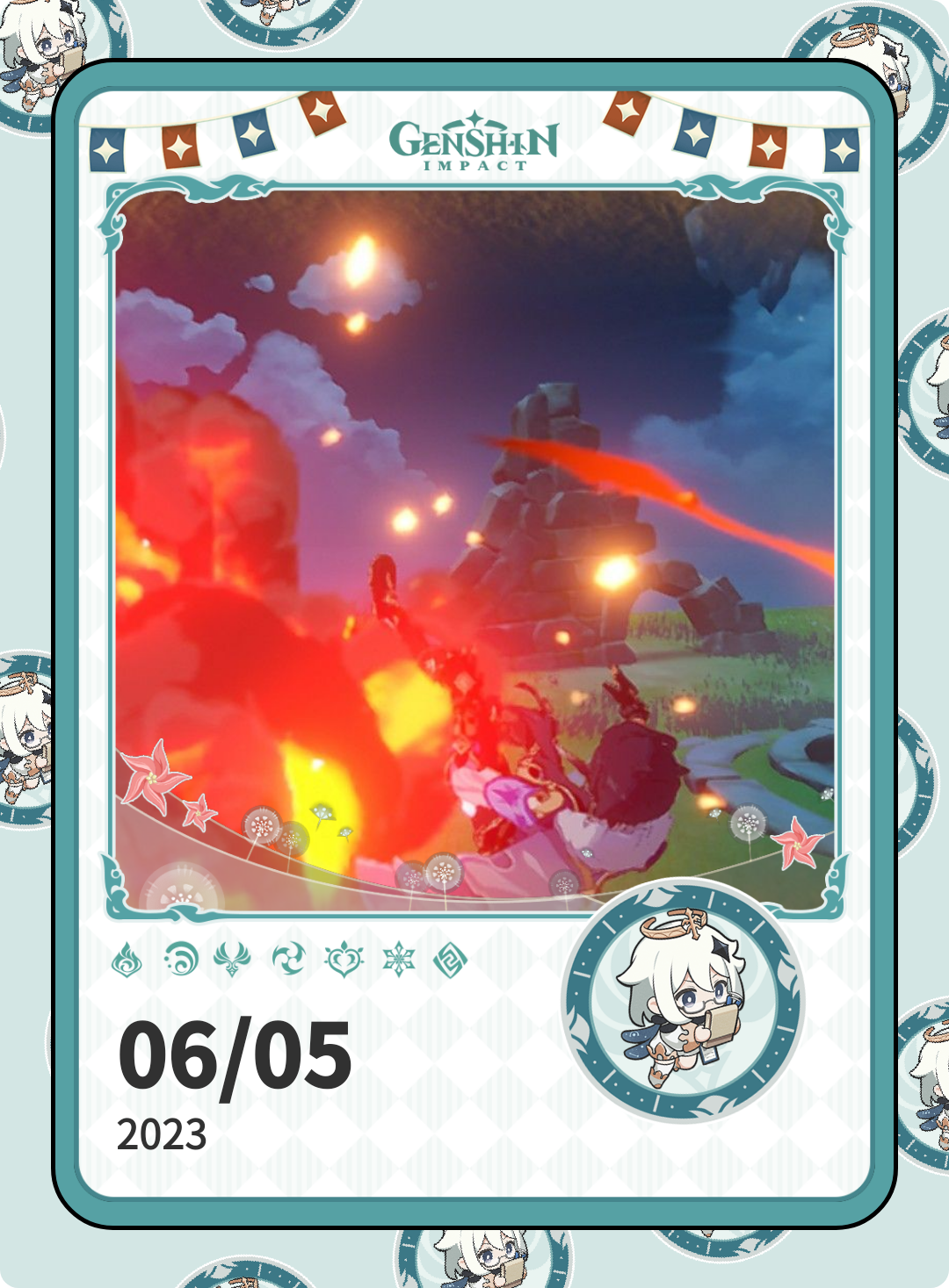 06/05 Diary -# Photos Taken Before Disaster Genshin Impact | HoYoLAB