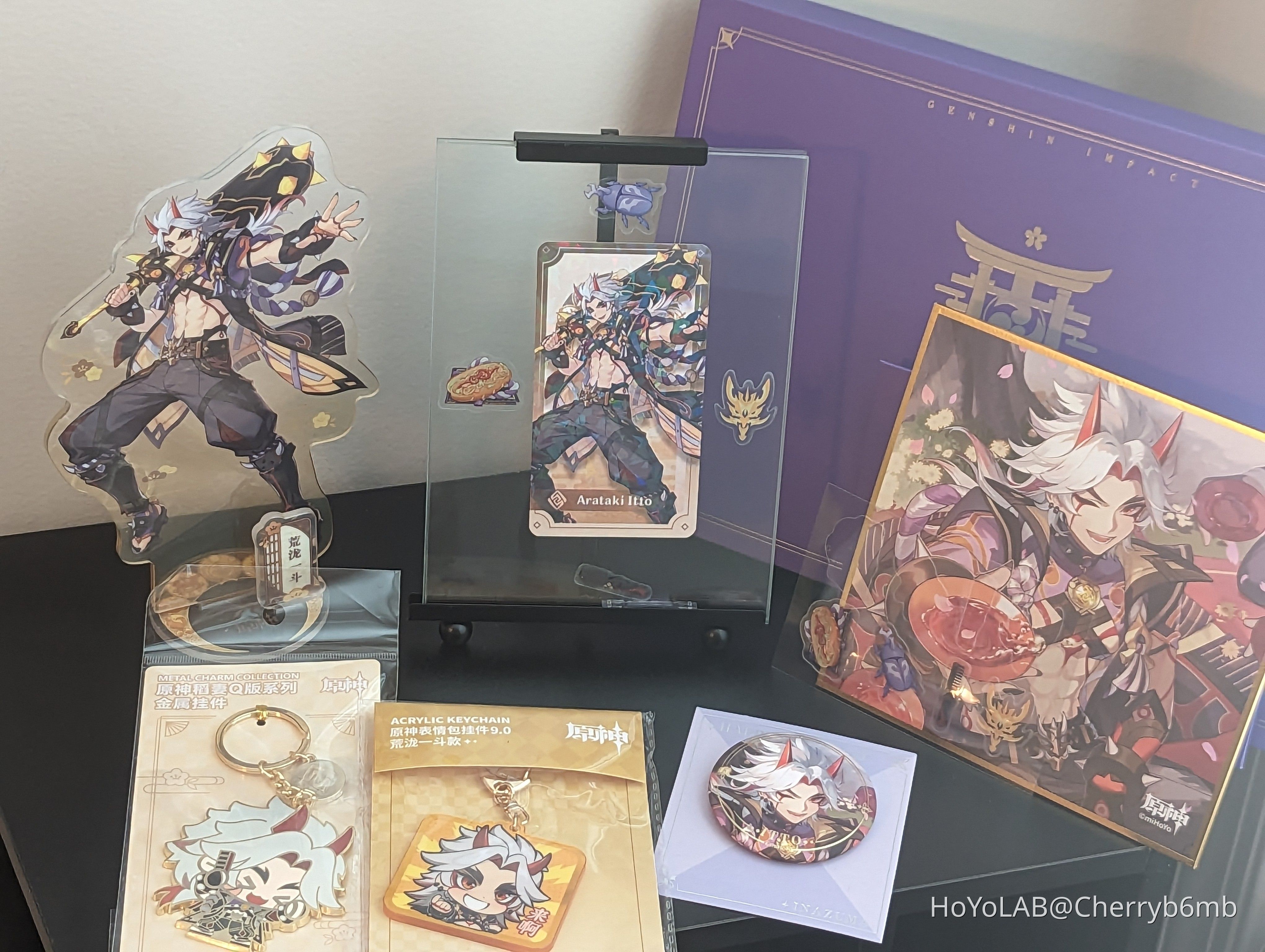 【原神】Teyvat Goods アクリルカード Items from the Teyvat Goods pop-up in Brooklyn! Genshin Impact