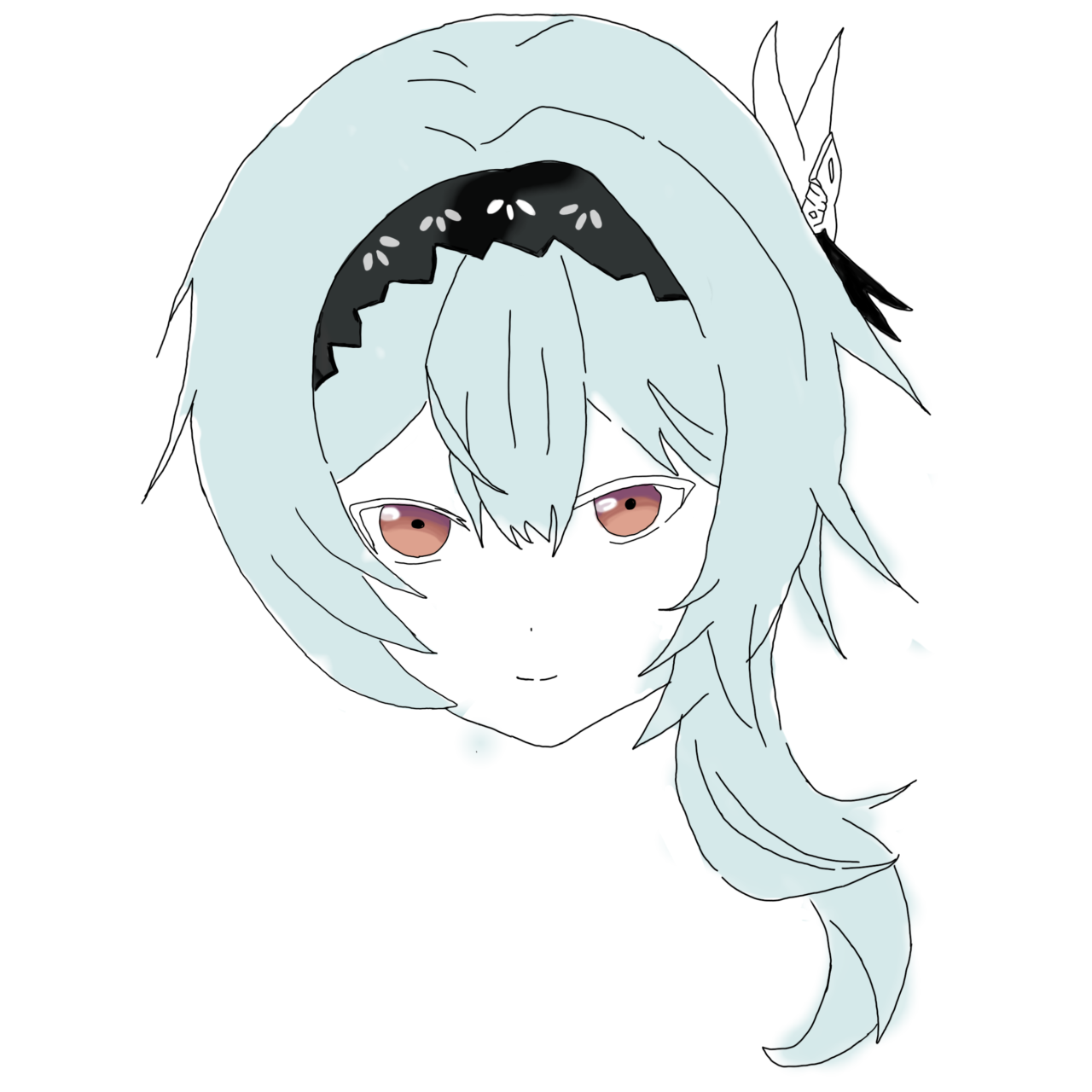 Eula Fanart Genshin Impact Hoyolab