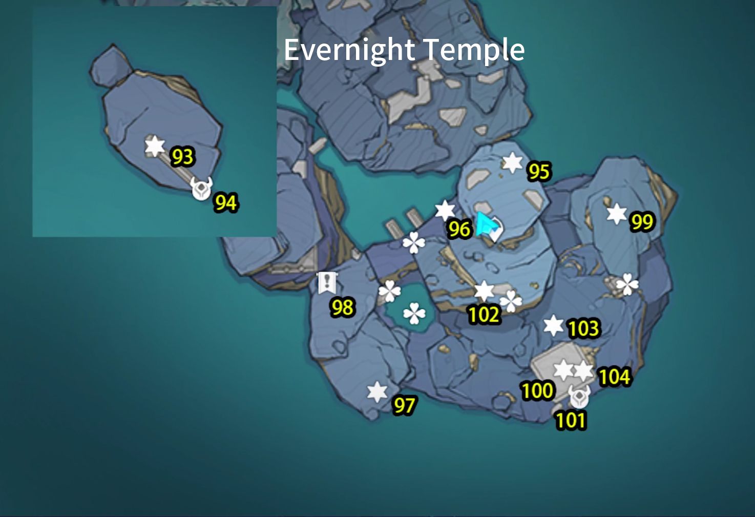 Enkanomiya Chest Collection Guide 7 — Evernight Temple I (93104