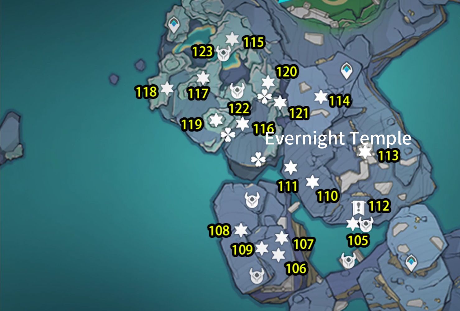 Enkanomiya Chest Collection Guide 8 — Evernight Temple II (105123