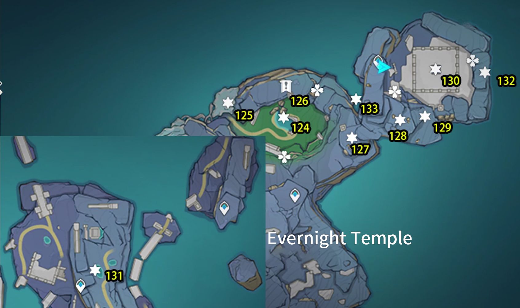 Enkanomiya Chest Collection Guide 9 — Evernight Temple III (124133