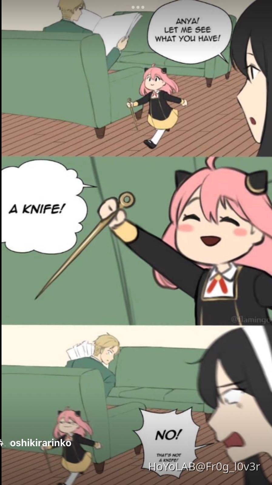 Spy x family memes I stole from YouTube shorts HoYoLAB