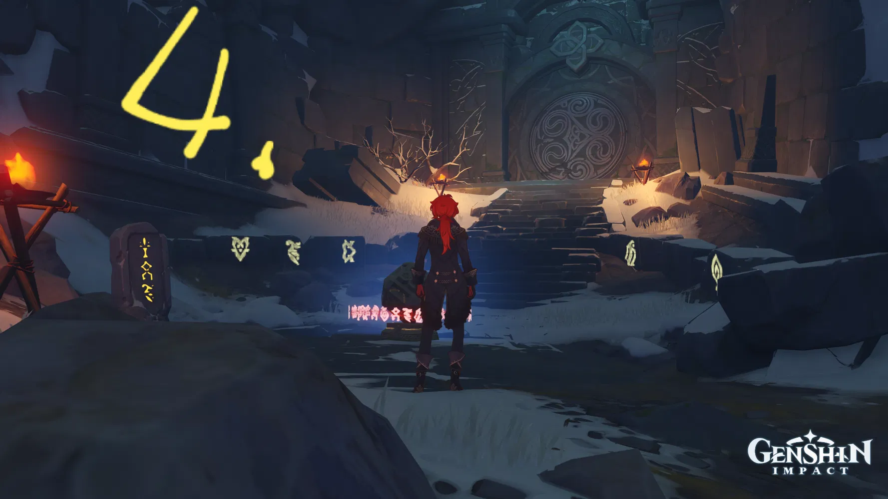 How to get free 4 star claymore from Dragonspine! Genshin Impact HoYoLAB