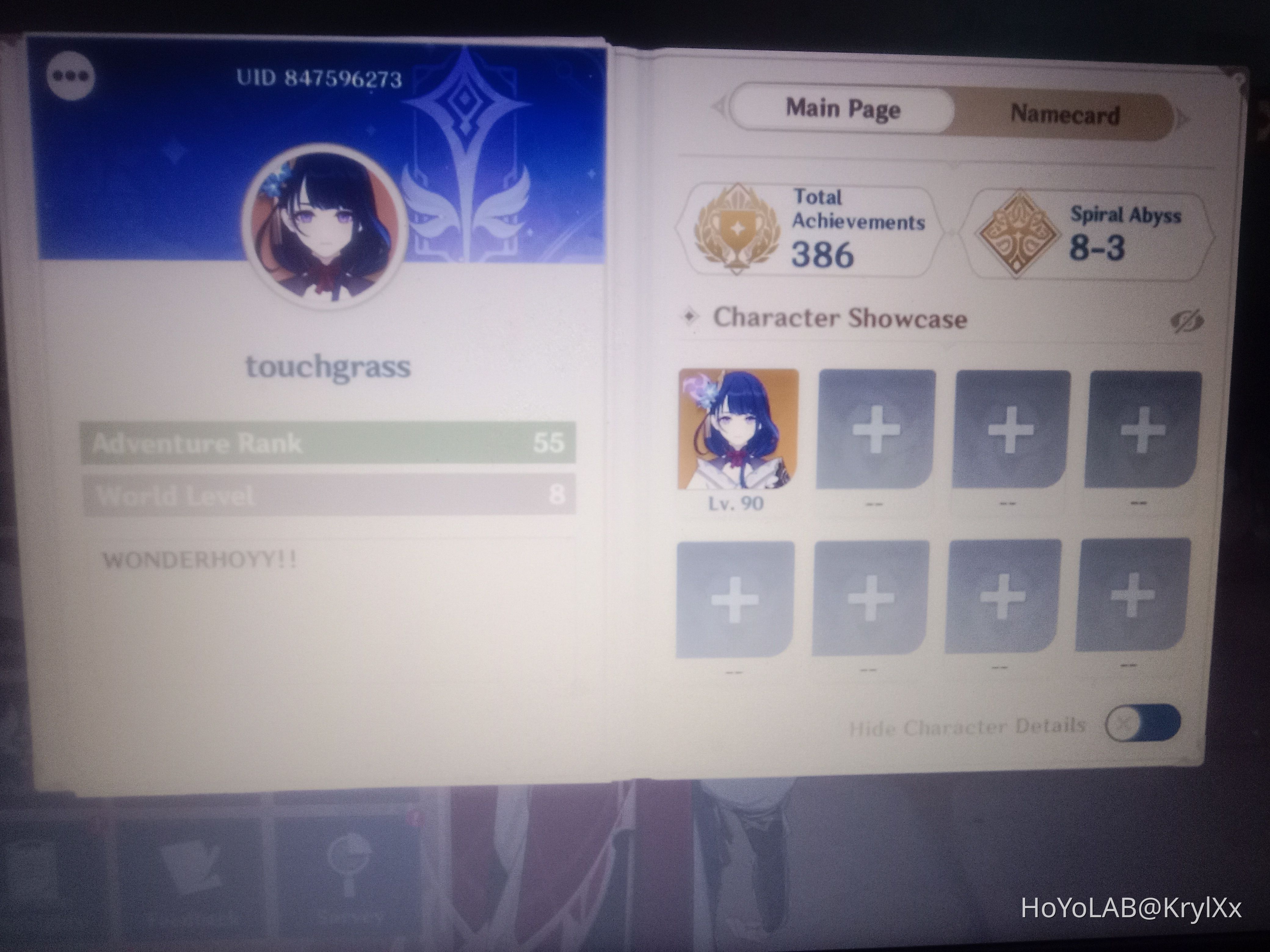 weak Genshin Impact HoYoLAB