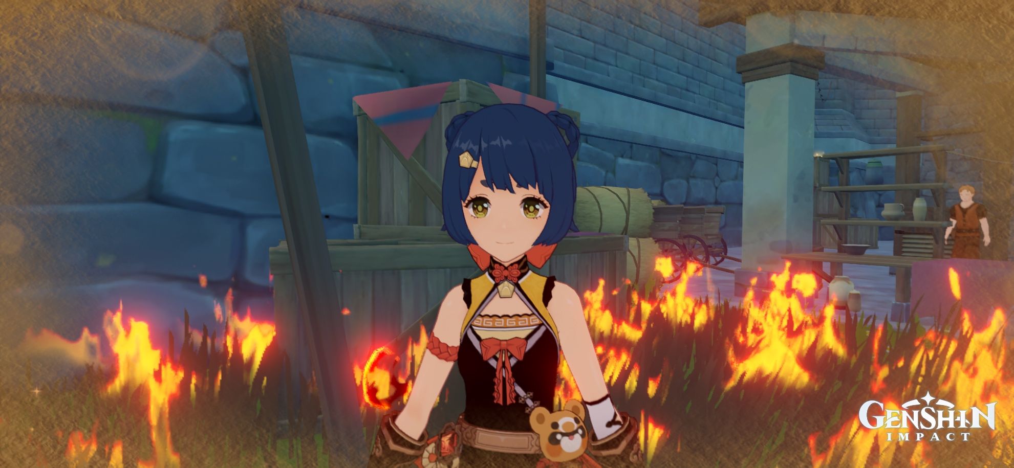 Fire. Genshin Impact HoYoLAB