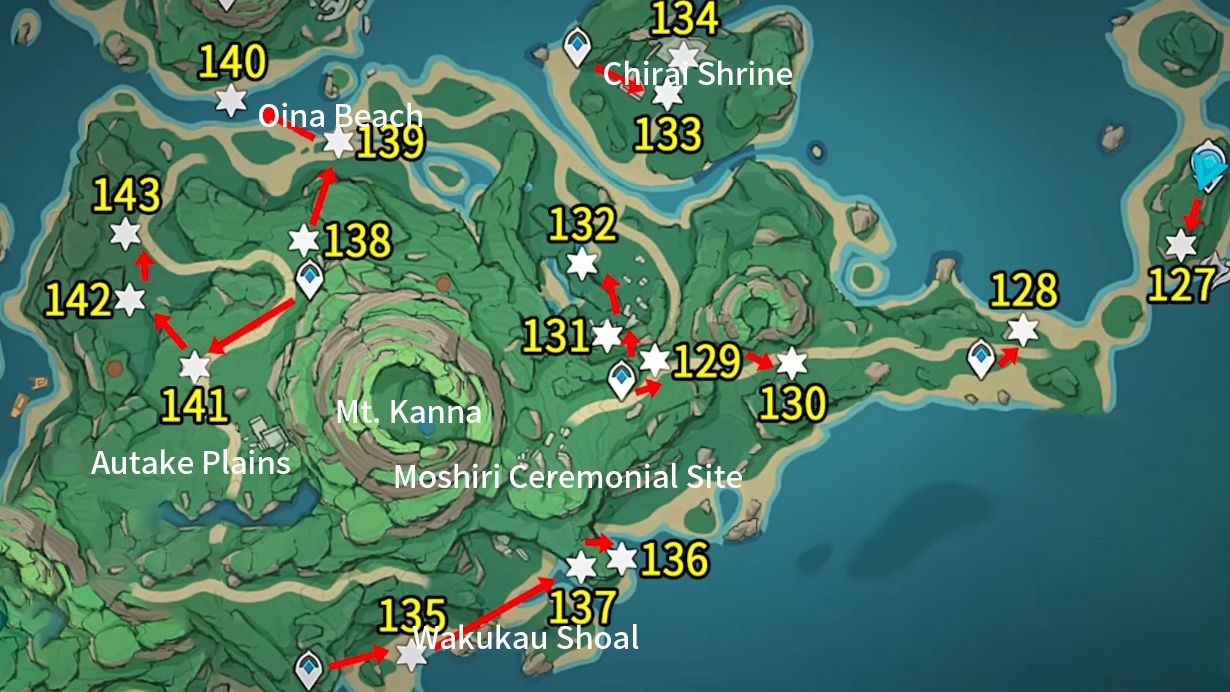 Inazuma Chest Collection Guide 31 Time Loop Effect 2nd and 3rd Day