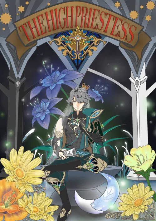 原神カフェ 韓国 アルハイゼン誕生日フォトカード める (@saki__miii) / X