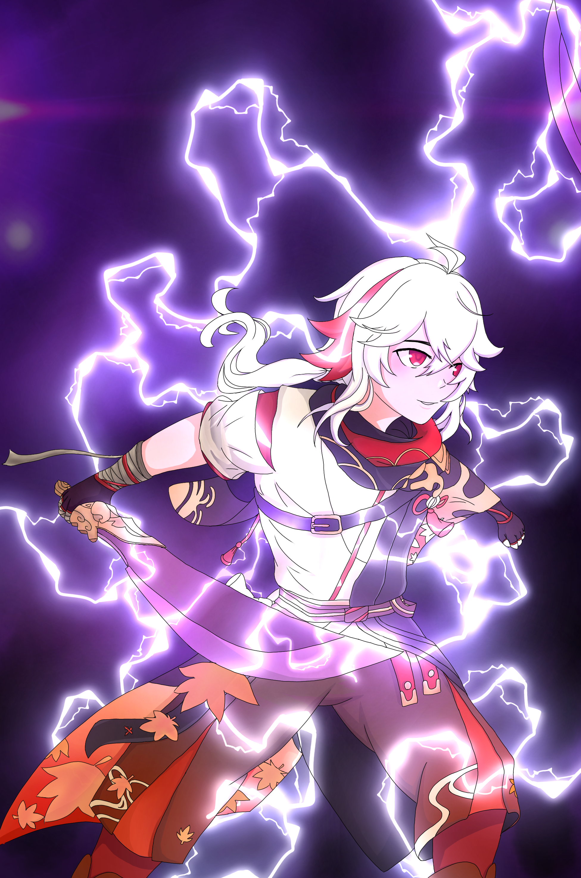 kazuha NEW XUANHUA STUDIO x AETHER STUDIO Code-z-07 FLAME KAEDE