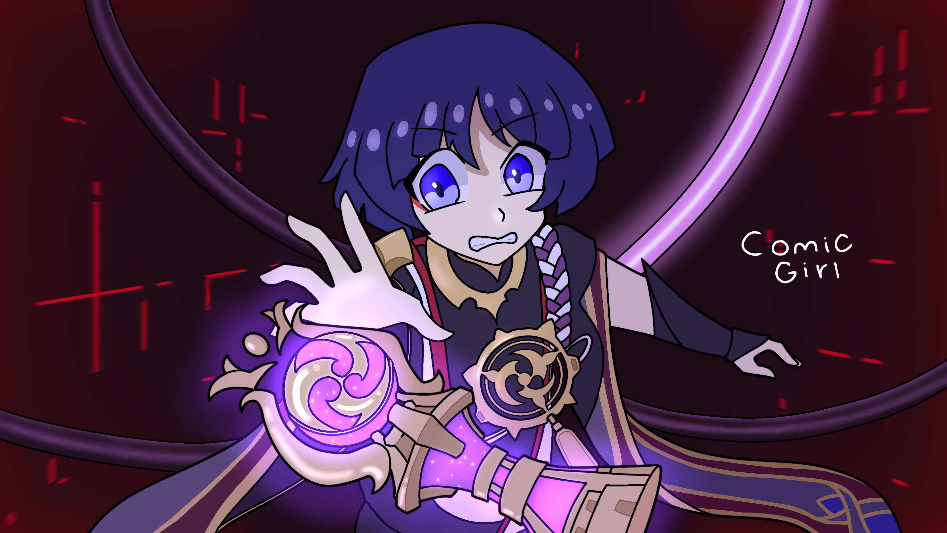 Scaramouche Gnosis Scene Genshin Impact | HoYoLAB