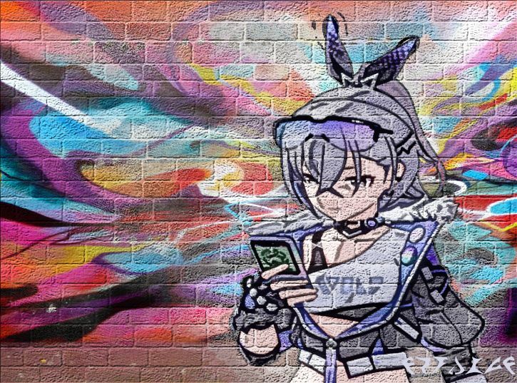Graffiti Silver Wolf Honkai: Star Rail | HoYoLAB