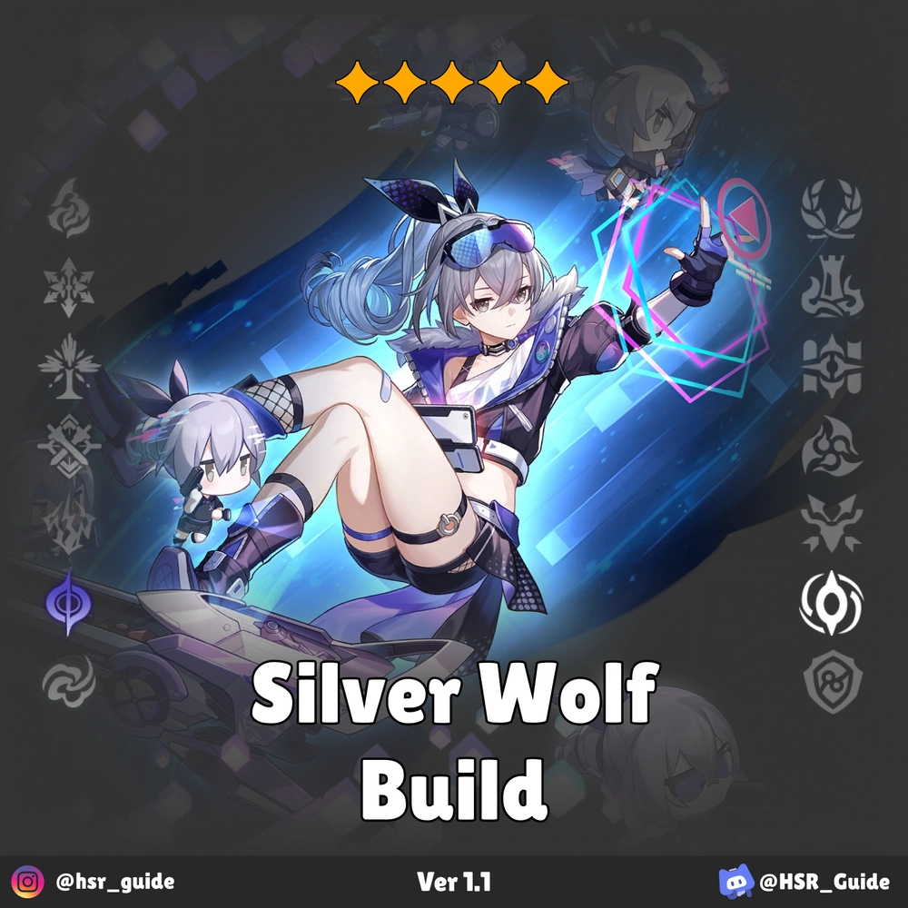 Silver Wolf Build V1.1 Honkai: Star Rail | HoYoLAB