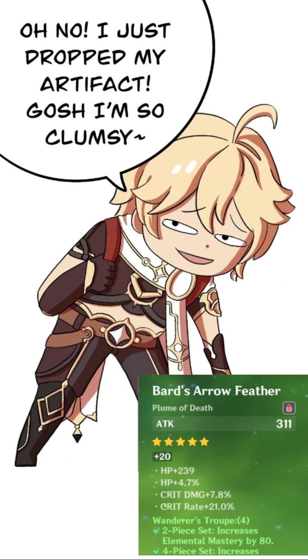 crit value 😎 Genshin Impact HoYoLAB