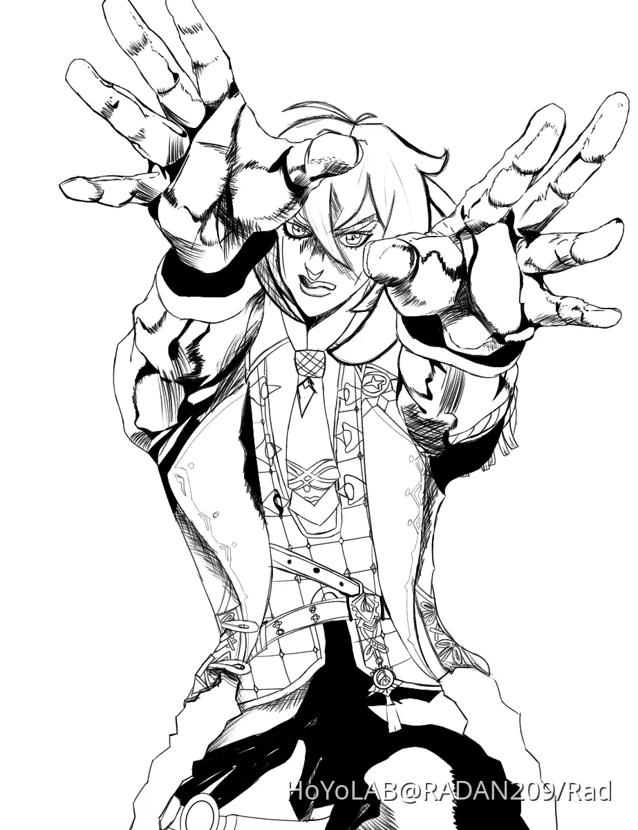 Jojofying Genshin Characters Genshin Impact | HoYoLAB