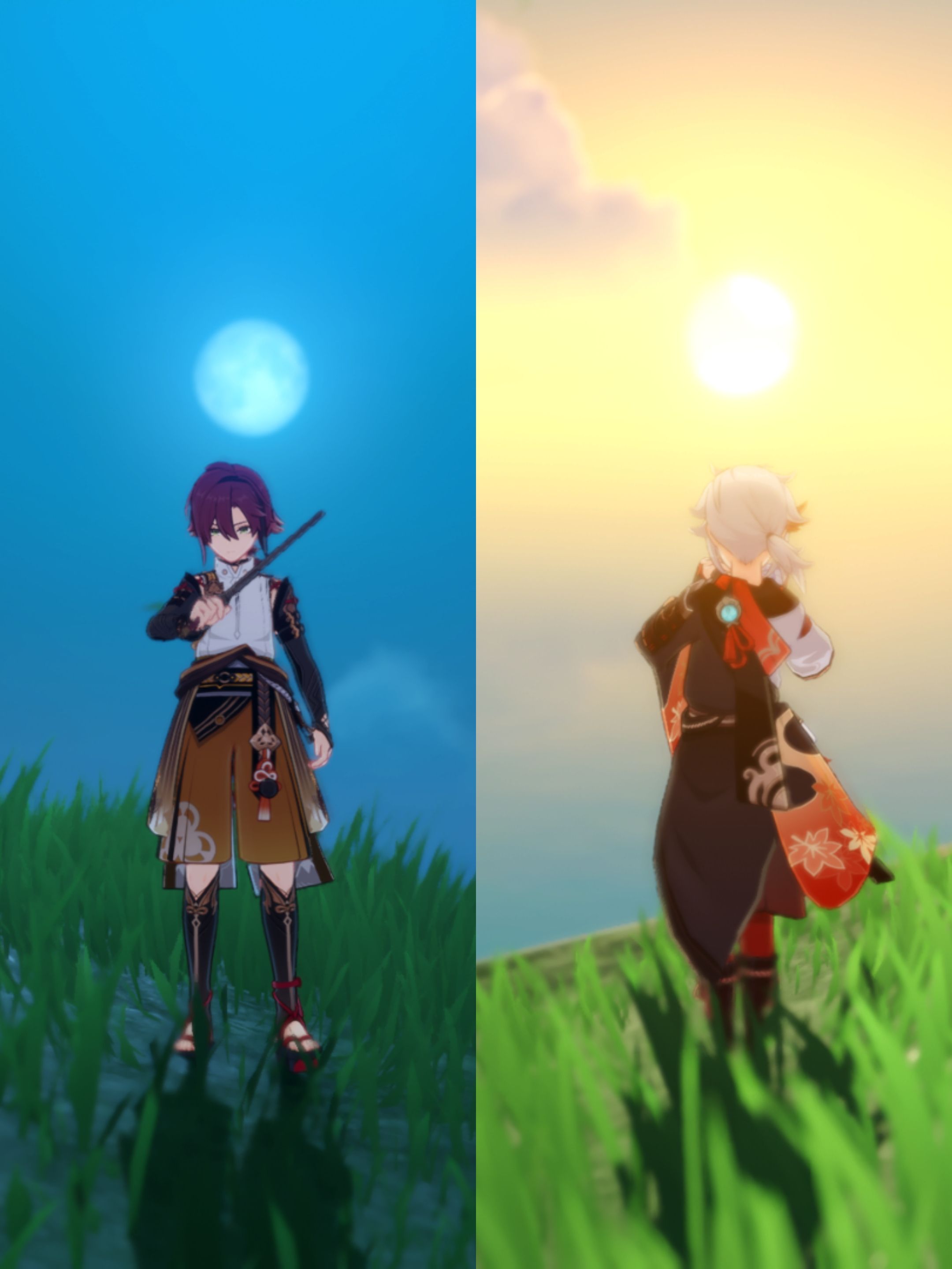 The Moon and The Sun