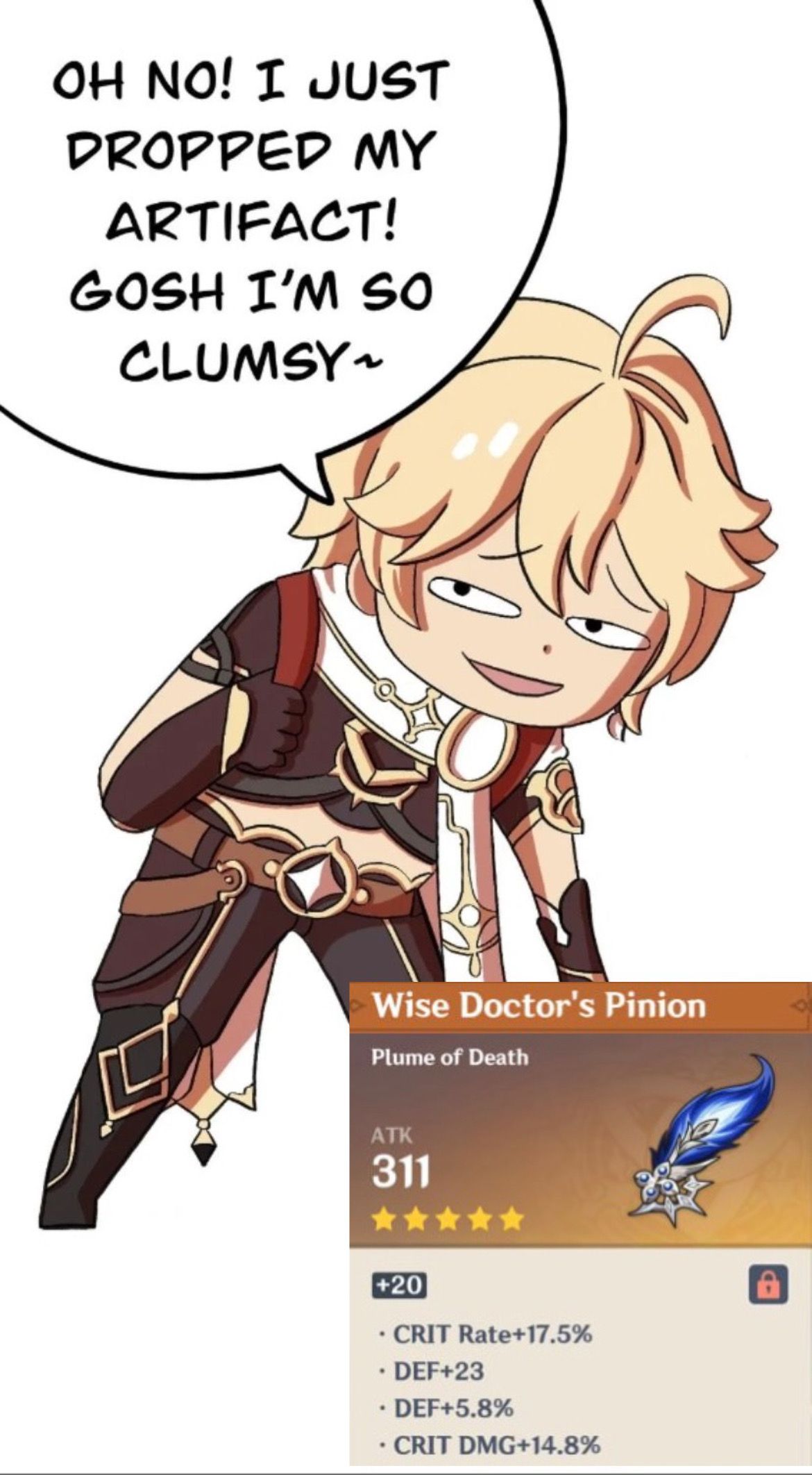 My highest CV(crit value). What is your best piece? Genshin Impact