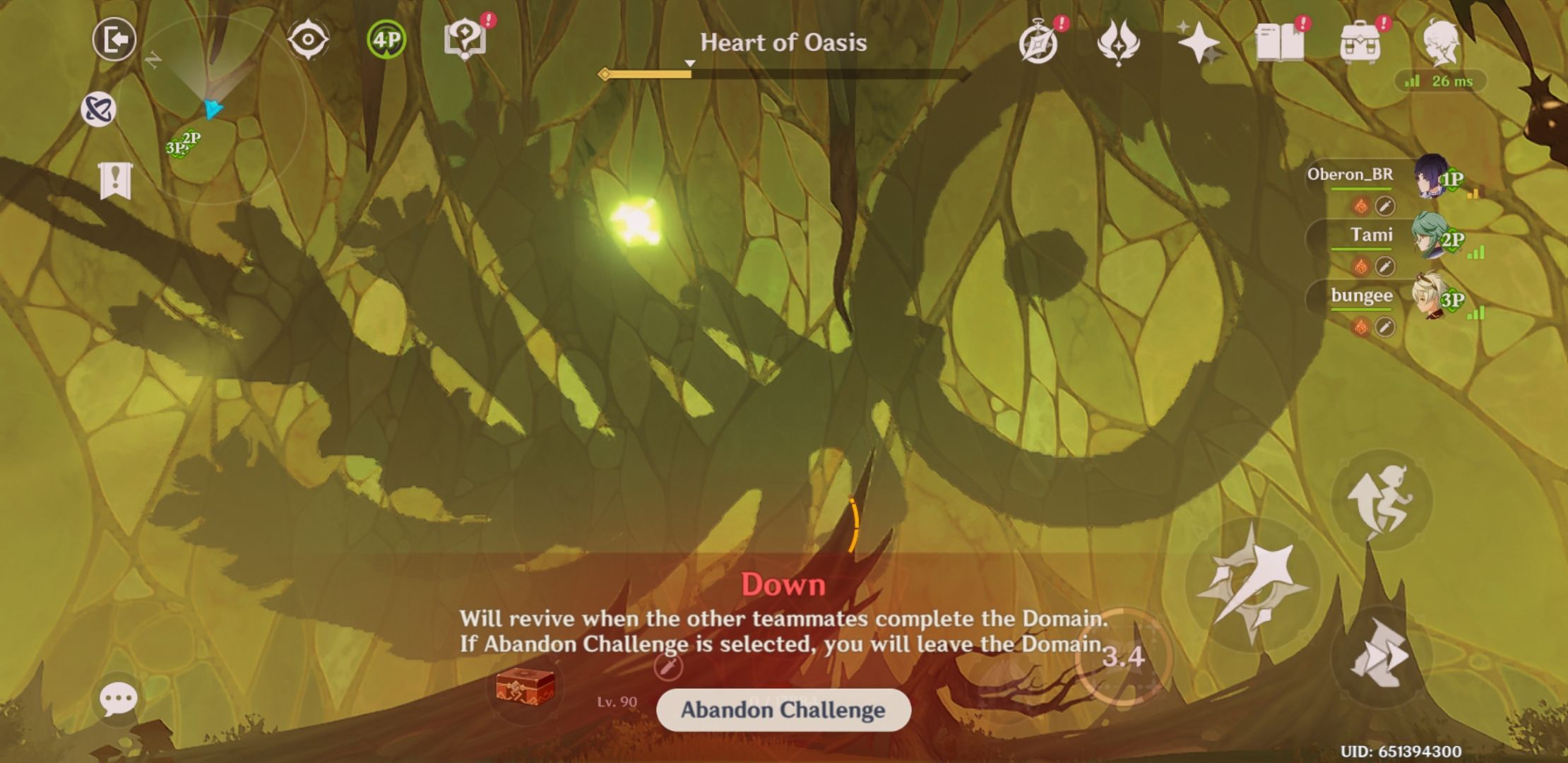 I died too early in coop... Genshin Impact HoYoLAB