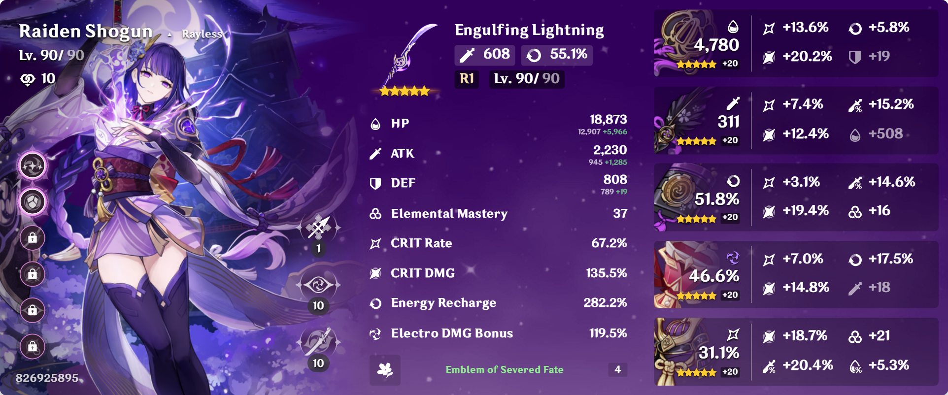 Top 3, is it too much energy recharge? Genshin Impact HoYoLAB