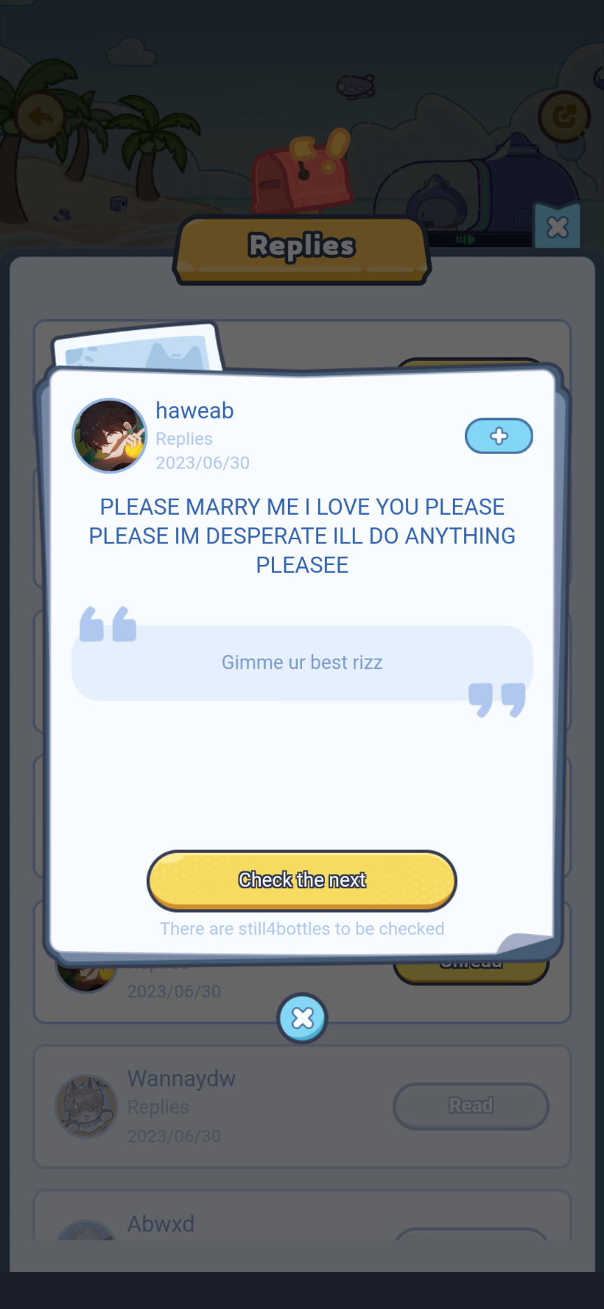 Top tier rizz | HoYoLAB