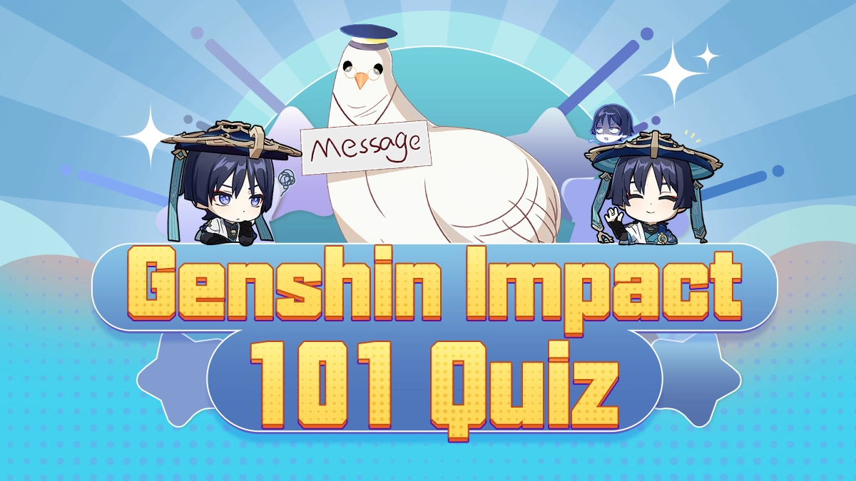 Genshin Impact 101 Quiz Character Knowledge Wanderer Genshin Impact