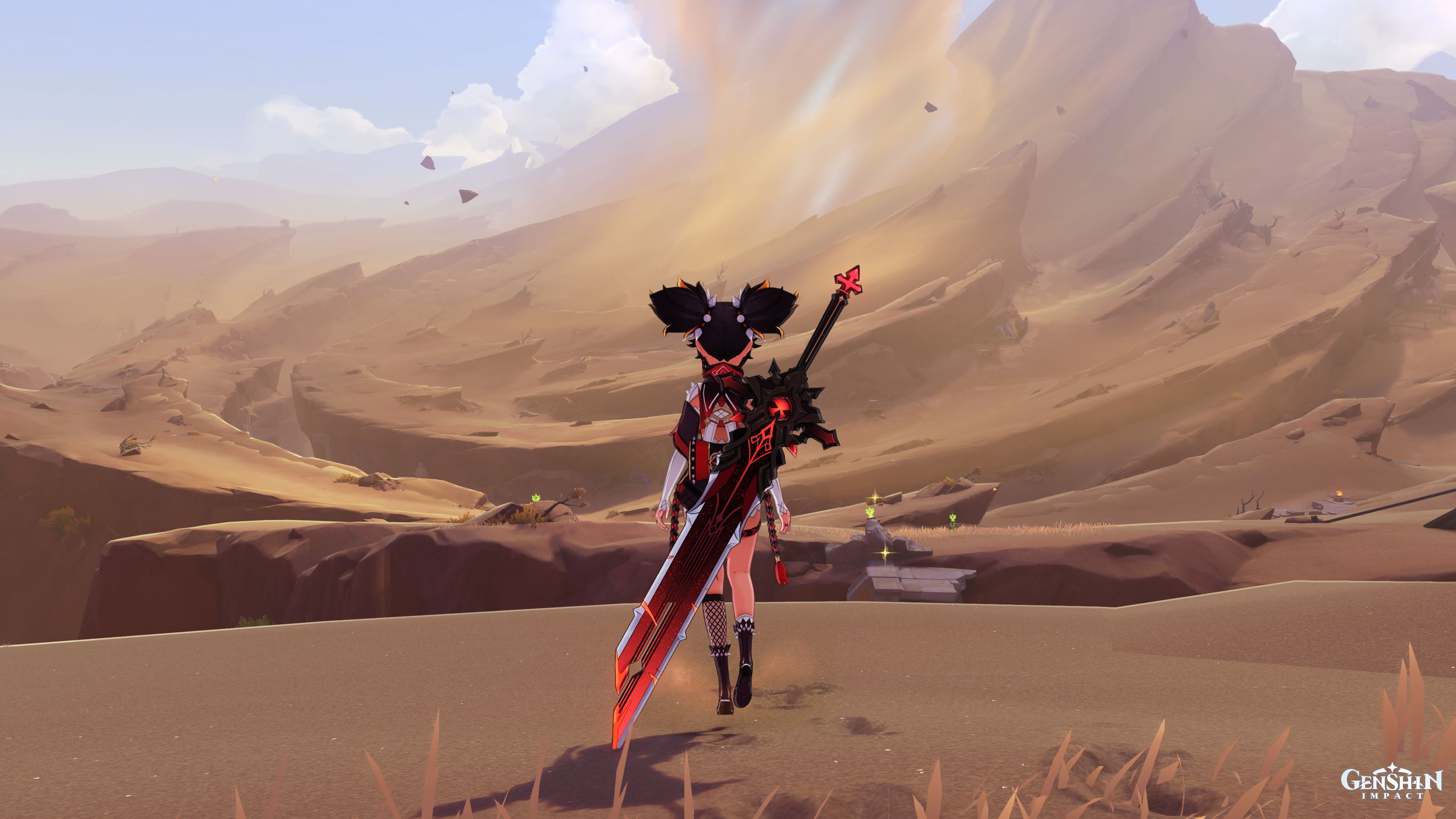 After almost three years of playing, I finally got my hands on this sicklooking claymore from