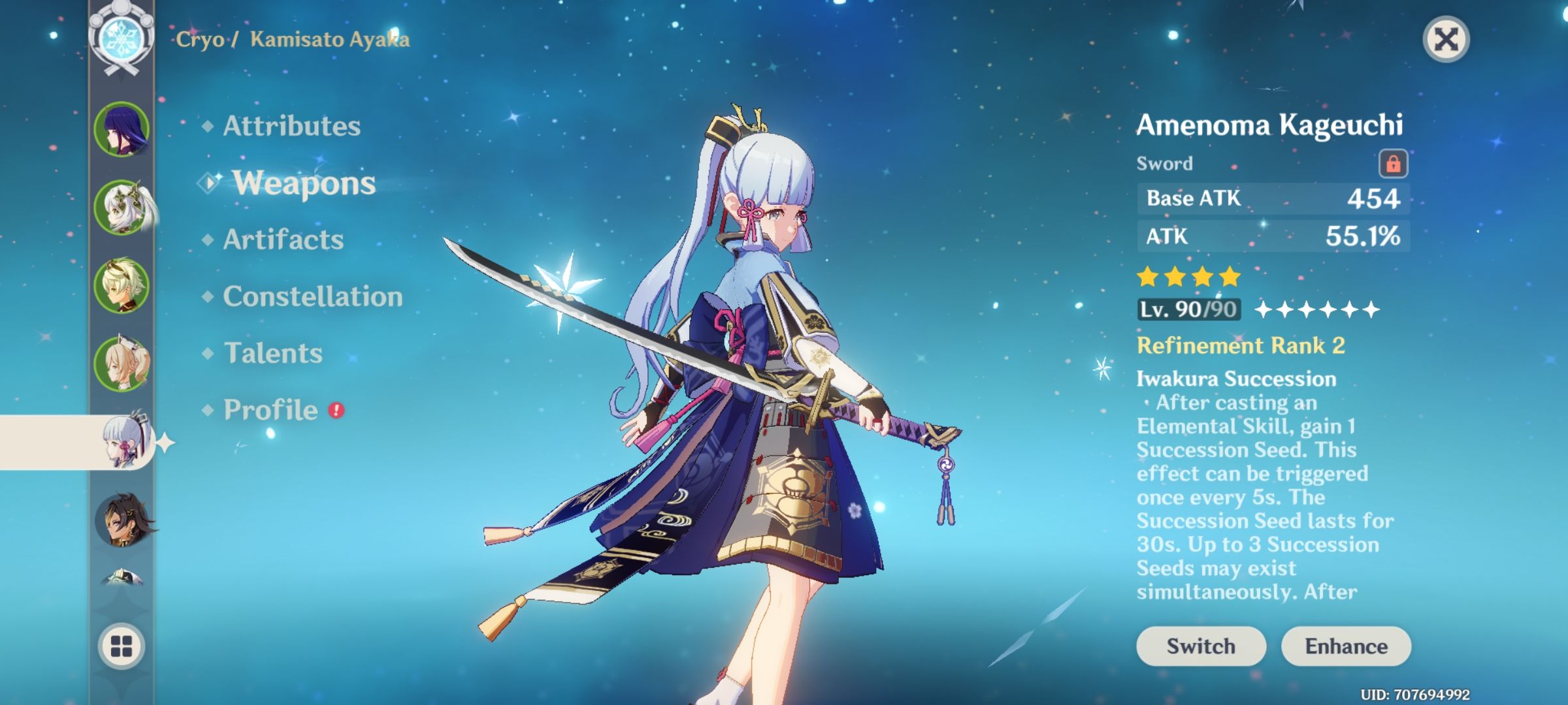 my ayaka build(and her better artifacts) Genshin Impact | HoYoLAB