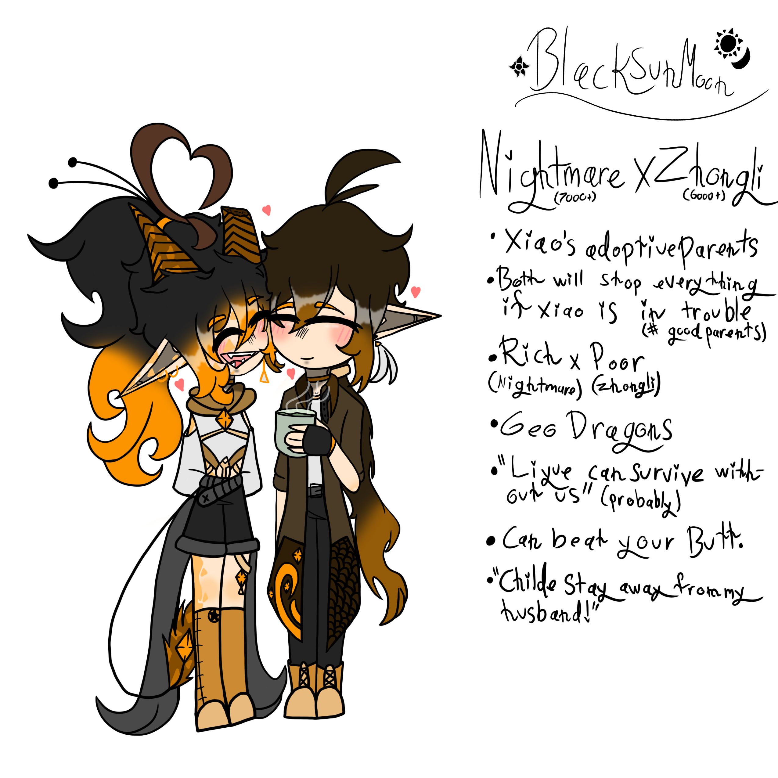 Oc x Canon (Terry is Nightmare's brother btw) Genshin Impact | HoYoLAB