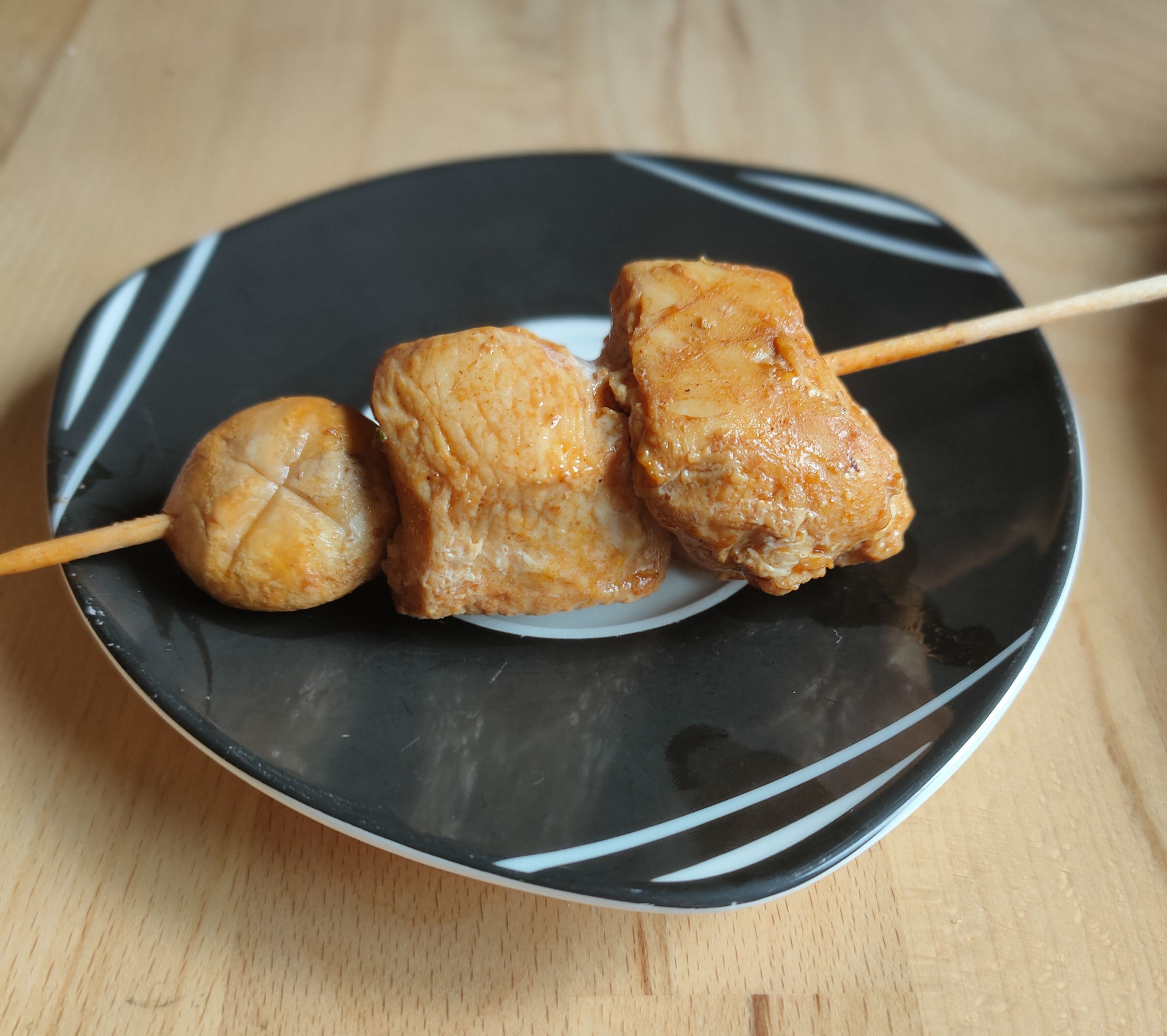 Chicken mushroom skewer Genshin Impact HoYoLAB