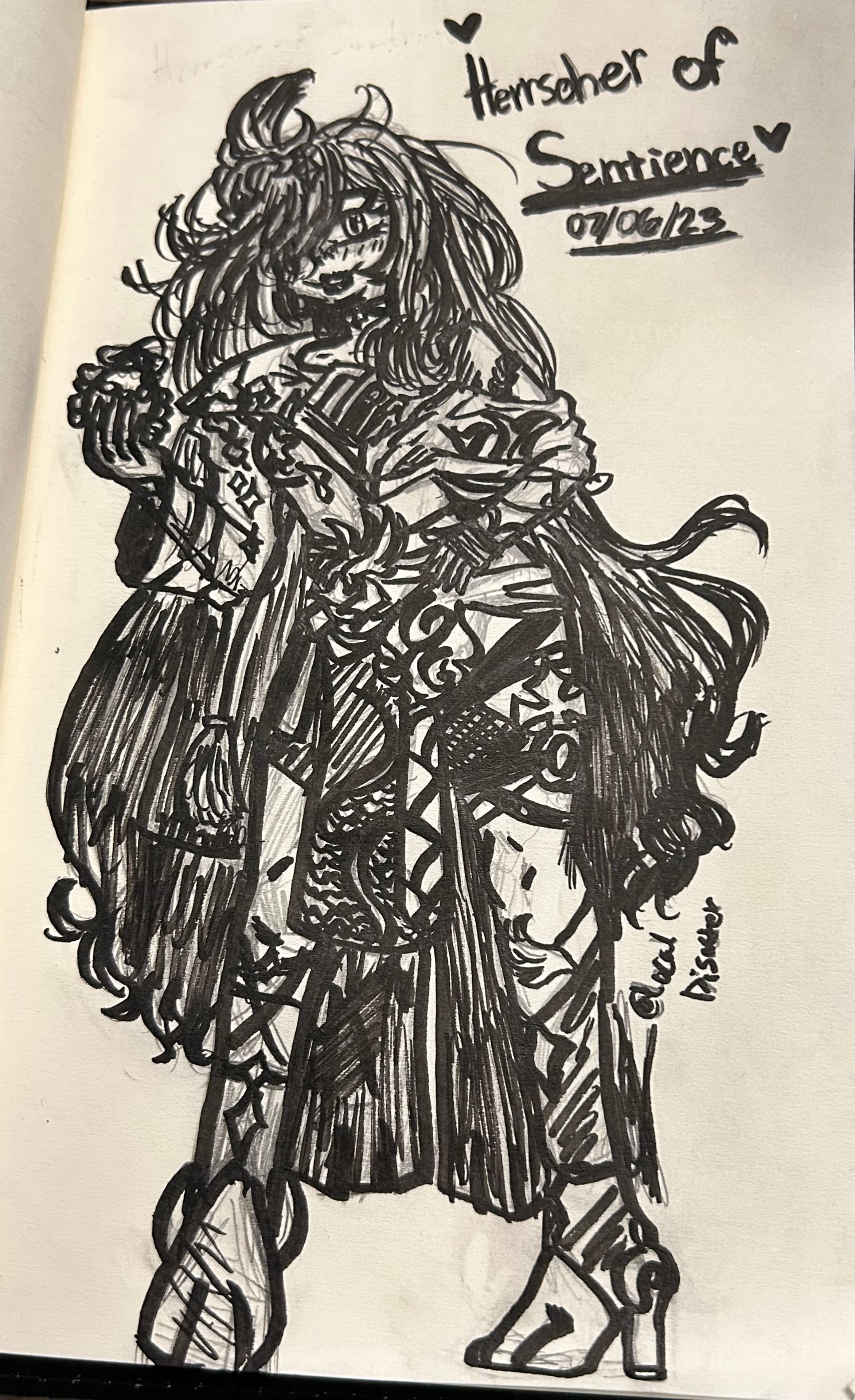 Fan art of Herrscher of Sentience! Honkai Impact 3rd | HoYoLAB