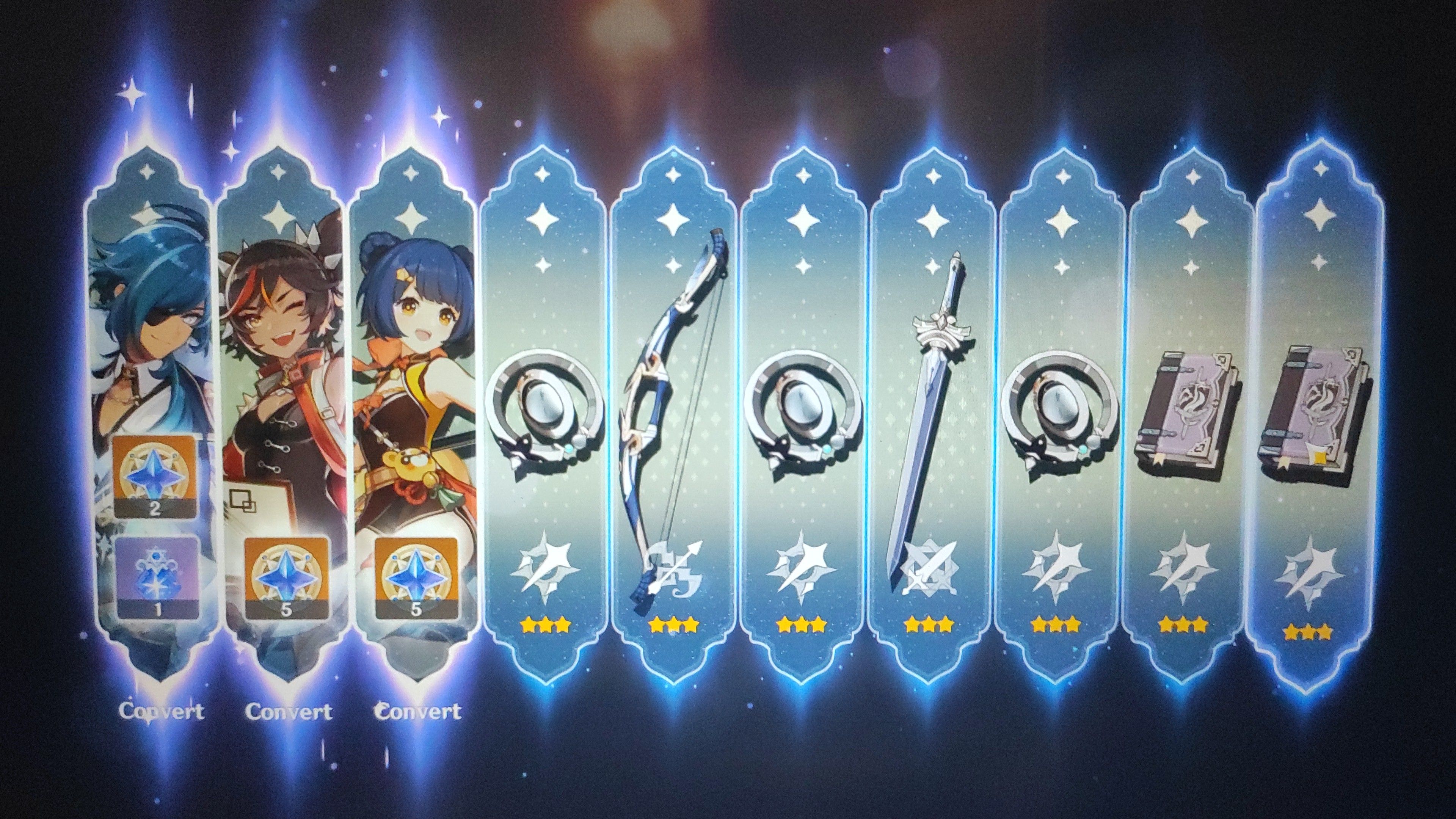 standard banner just right after I got kaeya's new outfit Genshin