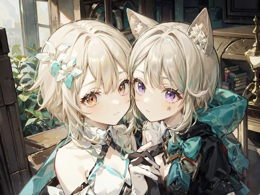 蛍ちゃんとリネットちゃんのツーショット写真！ Genshin Impact | HoYoLAB