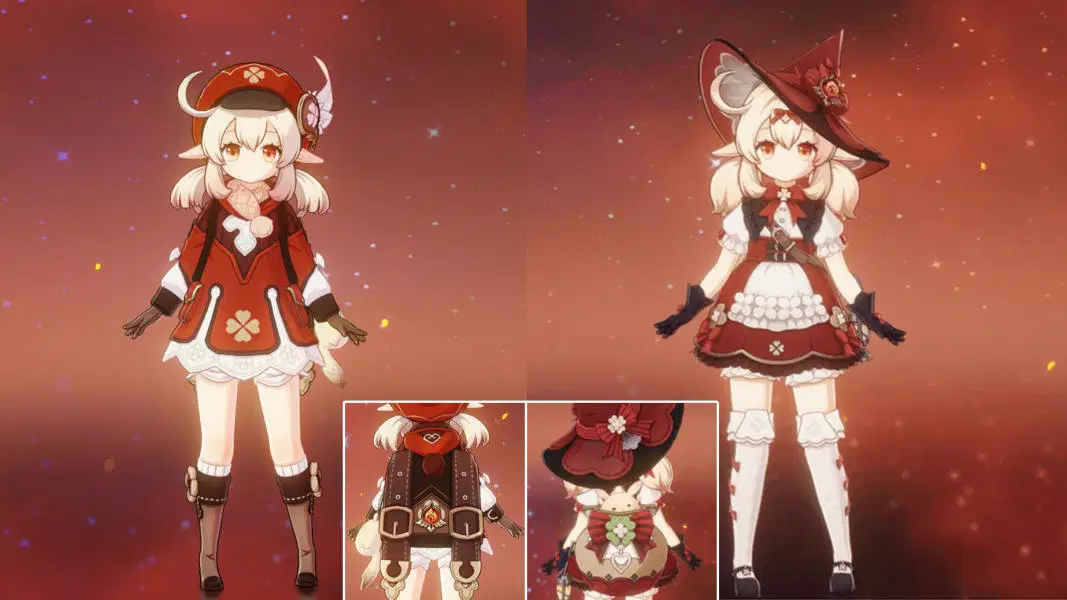 クレーちゃん Klee skin クレー 魔女 コスプレ 原神 クレー コスプレ