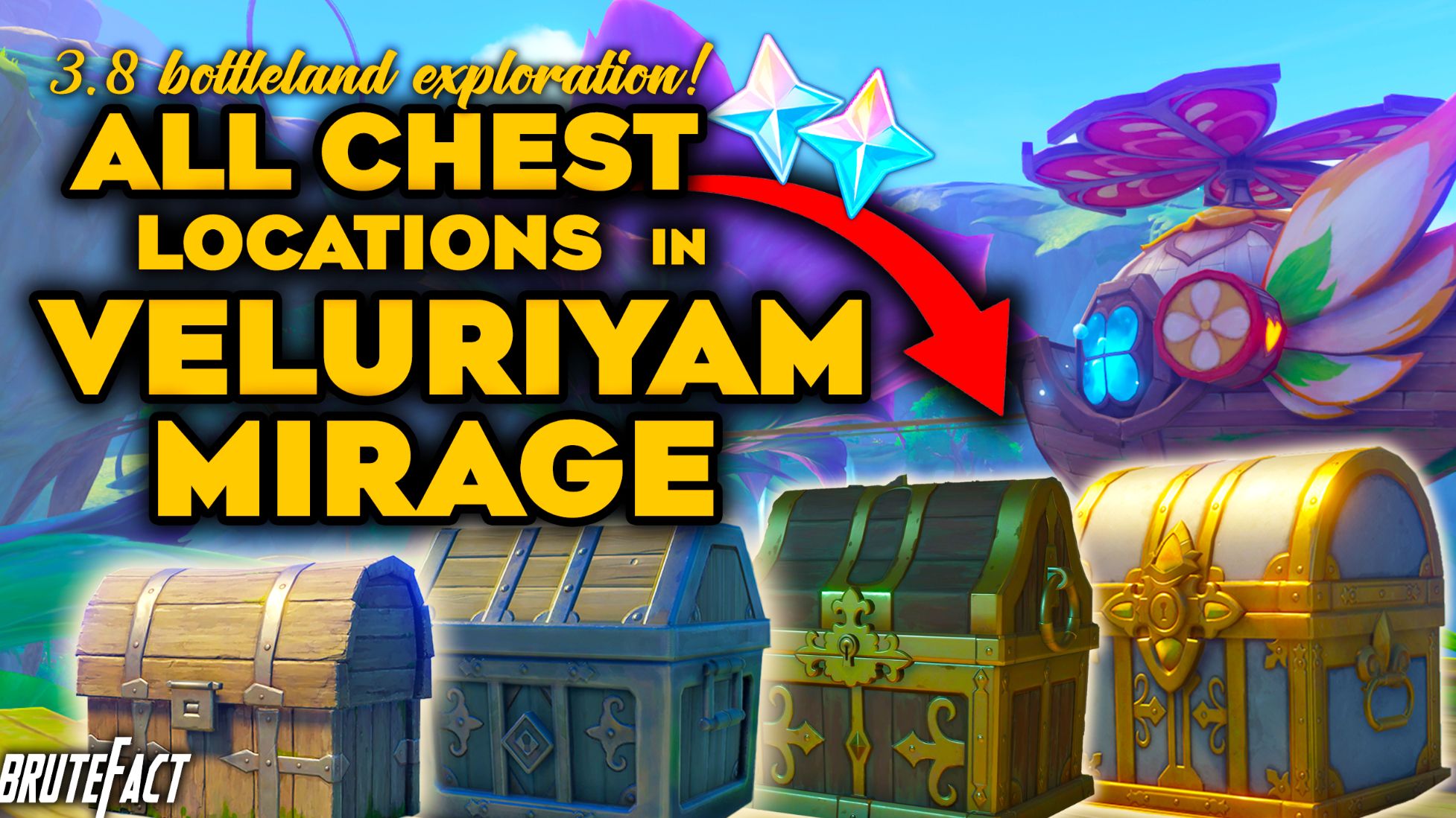 [V3.8] ALL Chest Locations in Veluriyam Mirage Day 3 Updated