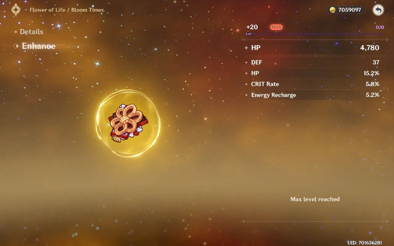 My Yun Jin Artifacts Genshin Impact HoYoLAB